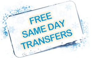 Free Same Day Transfers
